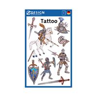 Stickers, tattoos, 1 sheet, AVERY ZWECKFORM, knights
